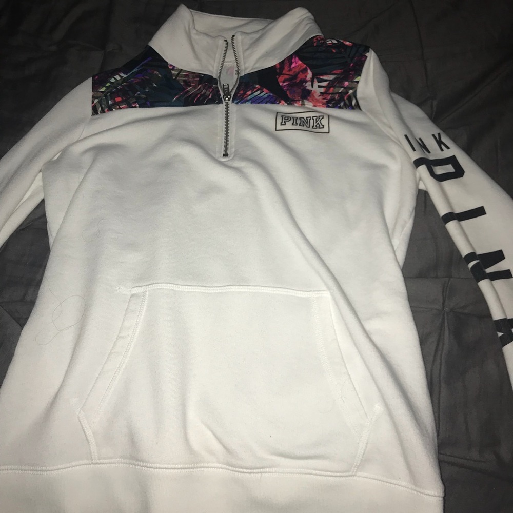 VS Pink quarter zip